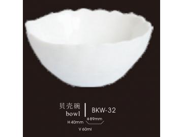 贝 壳碗